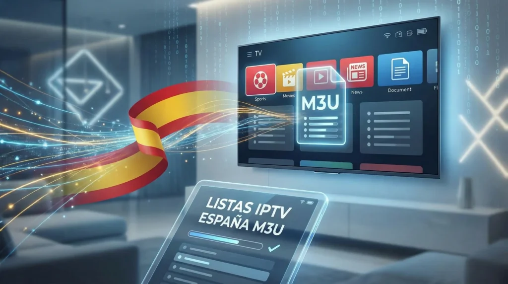 Listas IPTV España M3U